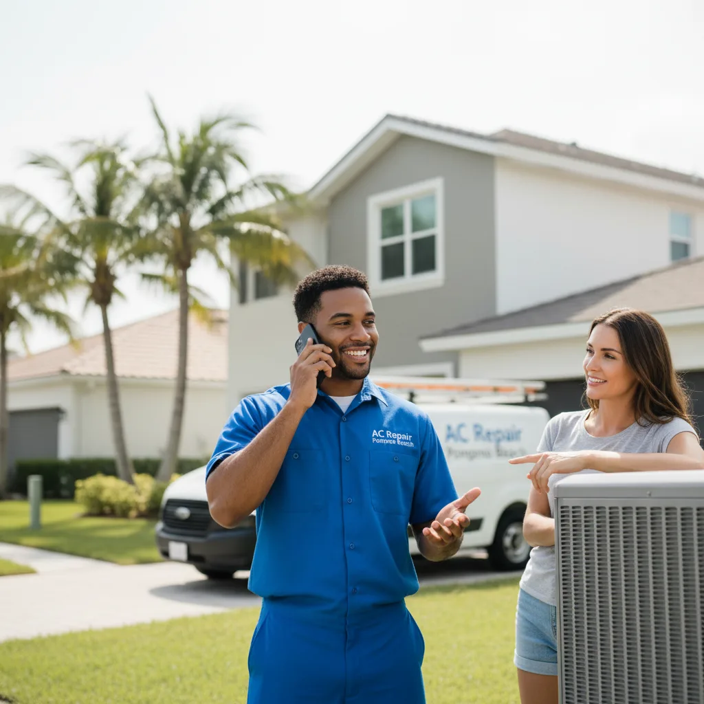 AC Repair Pompano Beach customer support in Sunrise